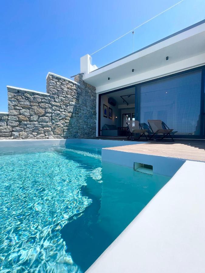 Luxury House With Private Pool At Elia Beach Mykonos Town 외부 사진