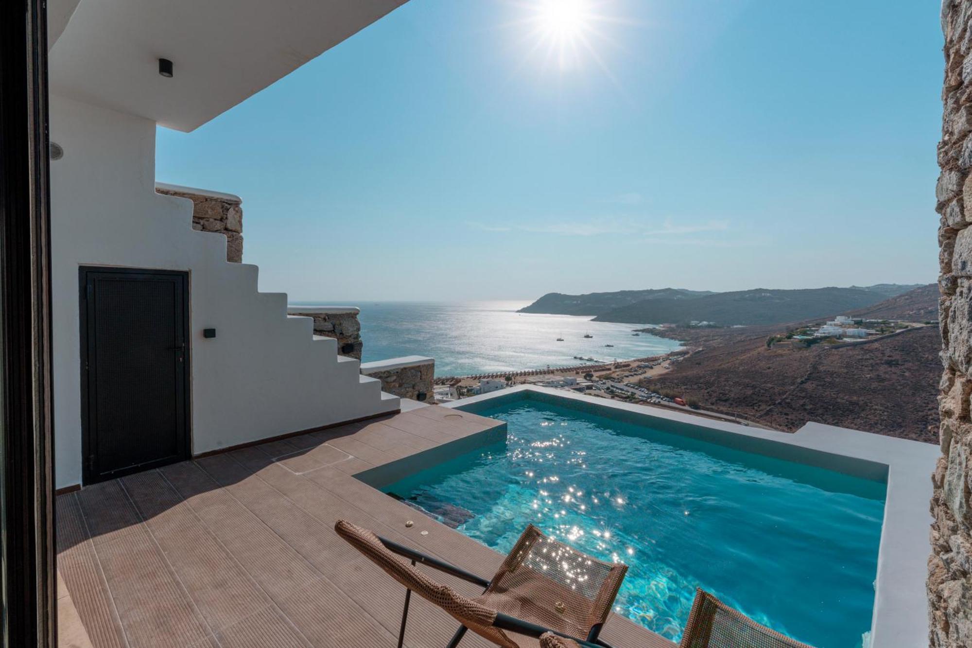 Luxury House With Private Pool At Elia Beach Mykonos Town 외부 사진