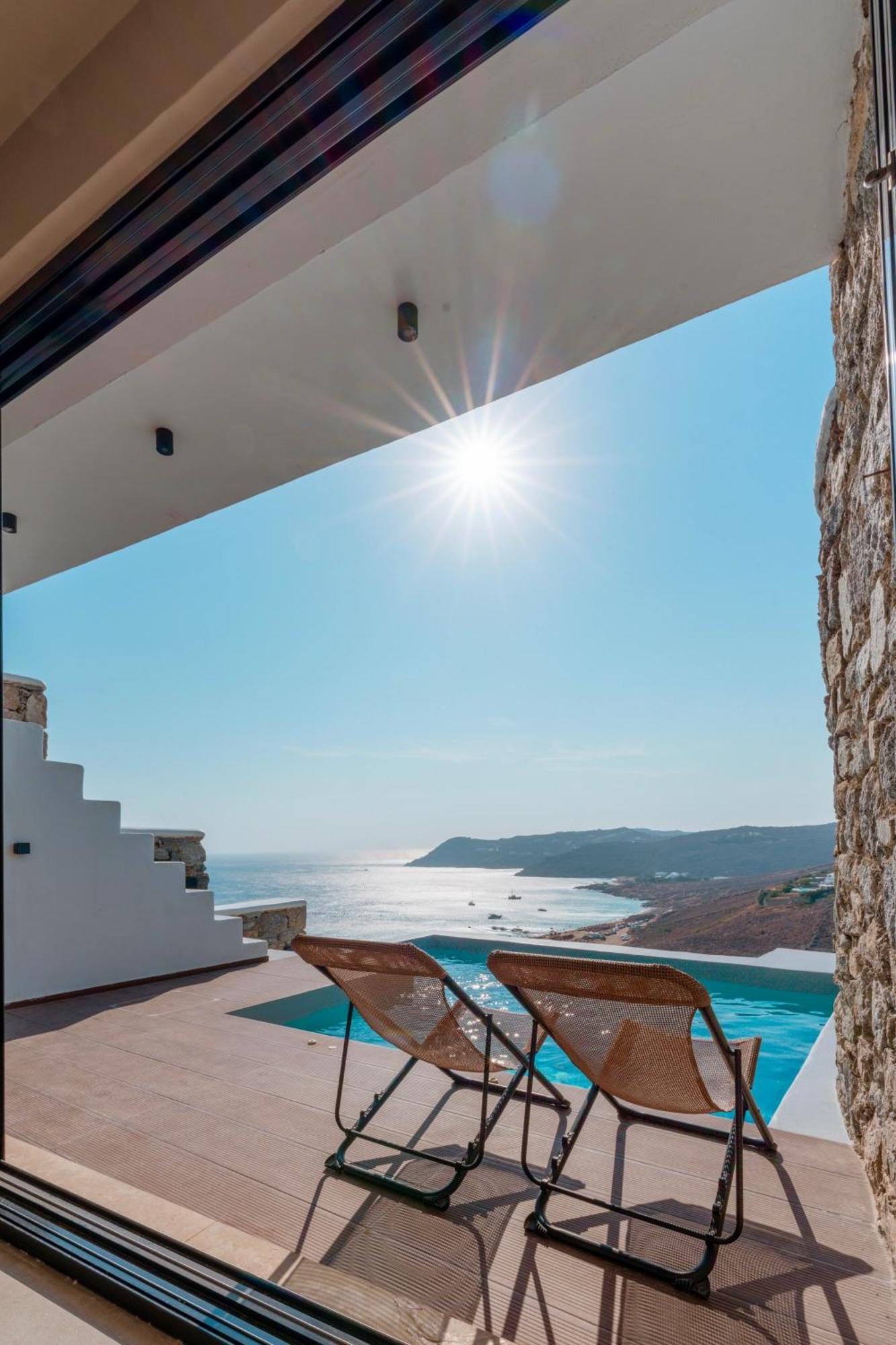 Luxury House With Private Pool At Elia Beach Mykonos Town 외부 사진